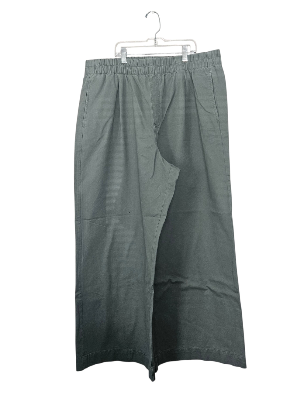 LOFT Wide-Leg Elastic Waist Pants Size XL